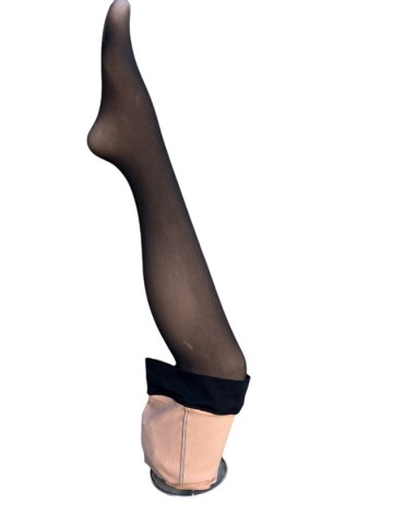 Dames 50 denier zwart 1 2